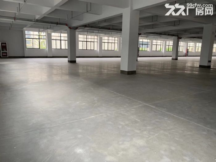 经开桃花4380平方标准框架厂房出租丙类消防