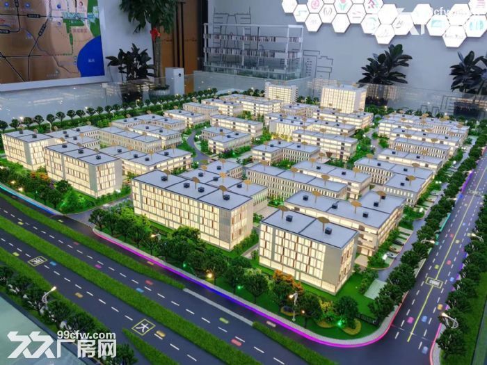 柱距8−9米，每层分割大小不等产权，独立产权50年。-图3