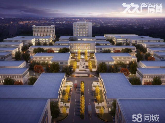 柱距8−9米，每层分割大小不等产权，独立产权50年。-图6